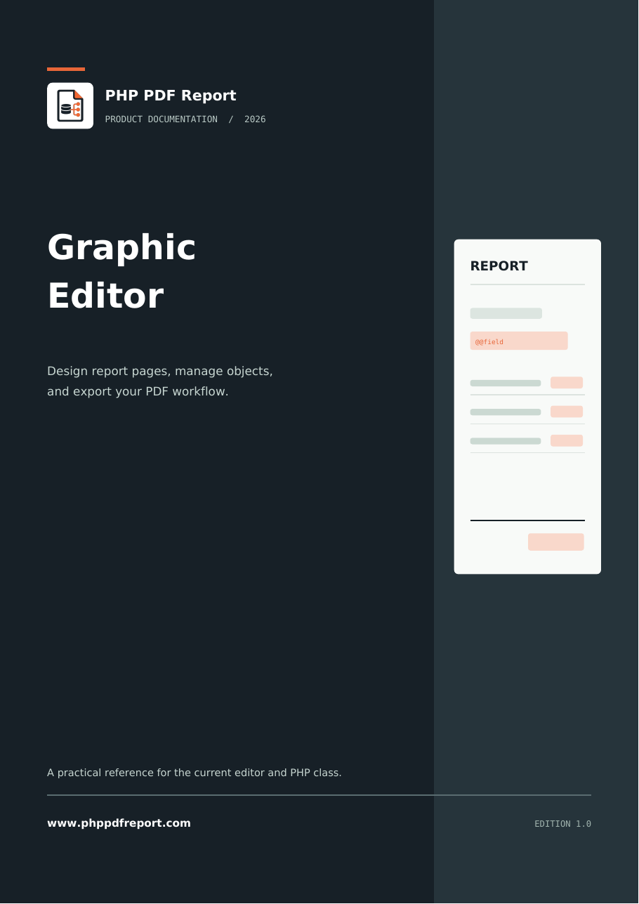Cover of the Graphic Editor manual